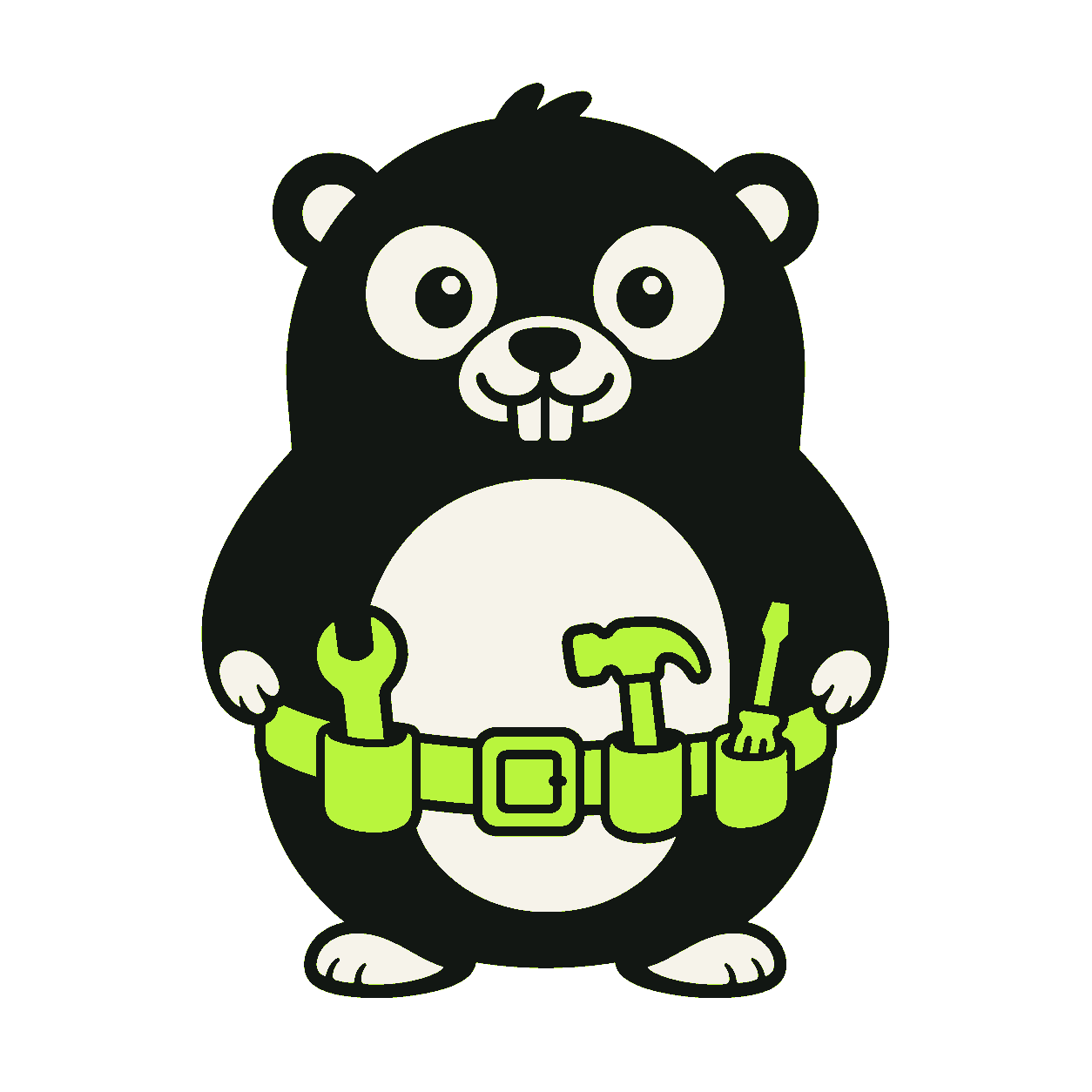 gin-kit gopher mascot